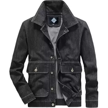 Джинсовая куртка мужская Jeep Spirit, черный