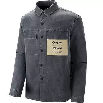 Джинсовая куртка мужская Kingcamp, черный