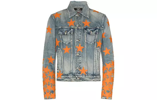 Джинсовая куртка мужская синий Amiri