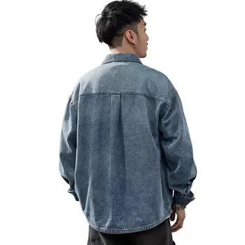 Джинсовая куртка мужская синий Jeep