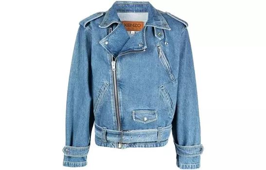 Джинсовая куртка мужская синий Kenzo