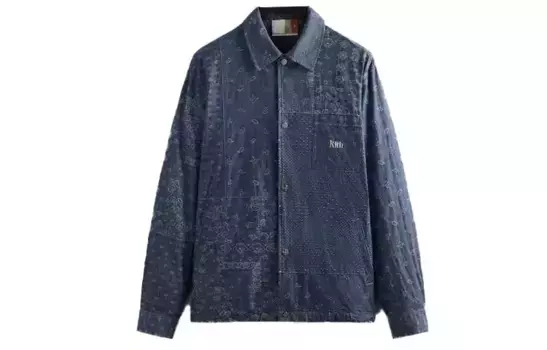 Джинсовая куртка мужская синий Kith