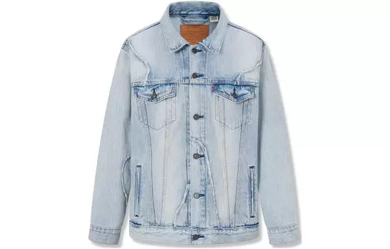 Джинсовая куртка мужская синий Levis