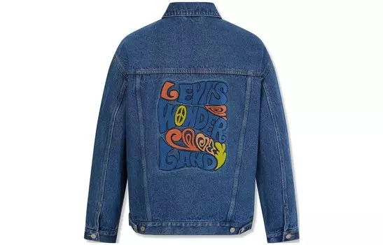 Джинсовая куртка мужская синий Levis