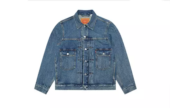 Джинсовая куртка мужская синий Levis