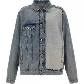 Джинсовая куртка мужская синий Mm6 Maison Margiela