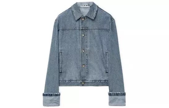 Джинсовая куртка мужская синяя Loewe, синий