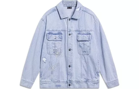 Джинсовая куртка мужская Sports Life Collection синяя Lining, синий