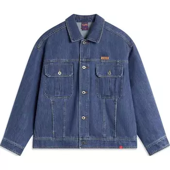 Джинсовая куртка мужская Sports Life Collection темно-синий Lining