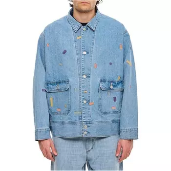 Джинсовая куртка мужская светло-синий Levis