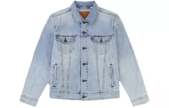 Джинсовая куртка мужская светло-синий Levis