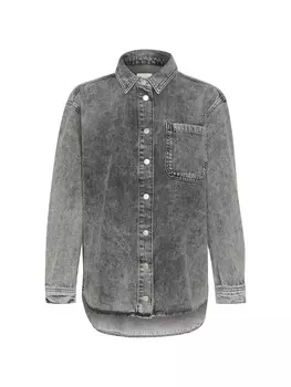 Джинсовая куртка My Essential Wardrobe, серый