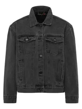 Джинсовая куртка myMo ROCKS, черный