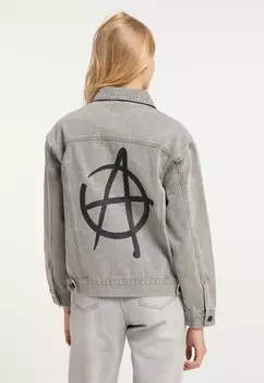 Джинсовая куртка myMo ROCKS, серый