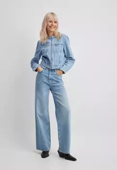 Джинсовая куртка NA-KD, синий