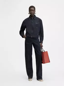 Джинсовая куртка на молнии JACQUEMUS The Canevas de-Nmes denim jacket, темно-синий