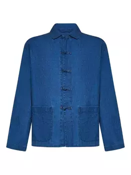 Джинсовая куртка на пуговицах East Harbour Surplus, синий