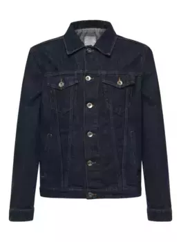 Джинсовая куртка на пуговицах Eleventy, синий