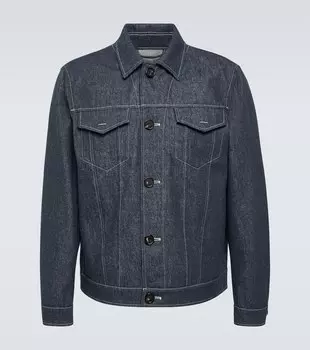 Джинсовая куртка Neive Loro Piana, Surge Blue