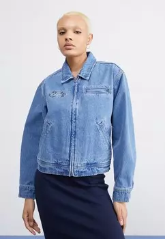 Джинсовая куртка NESSA BLOUSON JACKET Obey Clothing, цвет light indigo