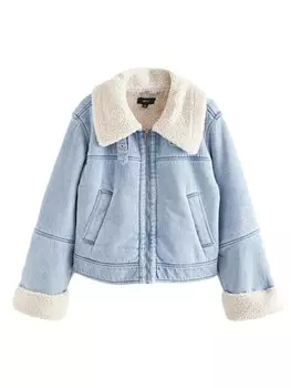 Джинсовая куртка Next Between-Season Jacket, светло-синий