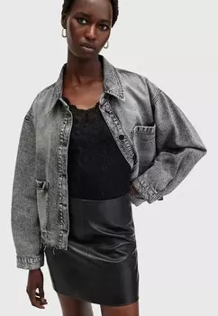 Джинсовая куртка NICKY AllSaints, черный