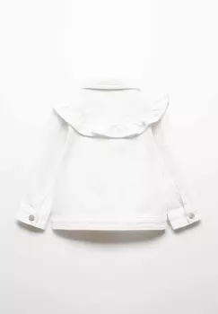 Джинсовая куртка Normib Mango Kids, белый