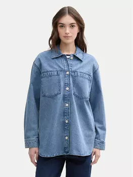 Джинсовая куртка обычного кроя 1045967 Tom Tailor Denim, синий