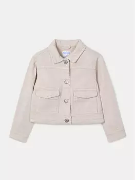 Джинсовая куртка обычного кроя 3407 Mayoral, бежевый