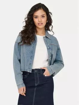 Джинсовая куртка обычного кроя Aspen 15351405 Jdy, синий
