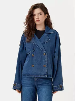 Джинсовая куртка обычного кроя Carlie 12269054 Jjxx, синий