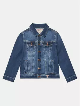 Джинсовая куртка обычного кроя L4RL07 D4GV0 Guess, синий