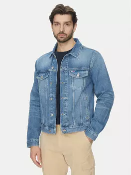 Джинсовая куртка обычного кроя Ryan DM0DM21860 Tommy Jeans, синий