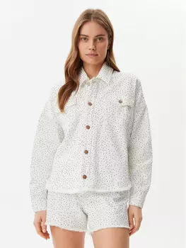Джинсовая куртка обычного кроя W5GN90 D5N91 Guess, белый
