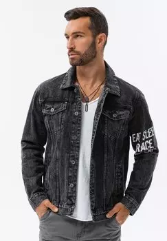 Джинсовая куртка Ombre, черный