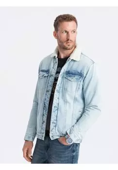 Джинсовая куртка Ombre, синий