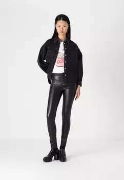 Джинсовая куртка ONLANNI SHIRT JACKET ONLY, черный