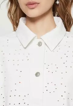 Джинсовая куртка Onlelena Short Jacket ONLY, ярко-белая
