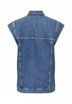 Джинсовая куртка ONLIRENE ONLY, синий деним