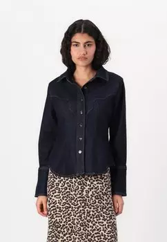 Джинсовая куртка ONLPERLA WESTERN ONLY, цвет Dark Blue Denim