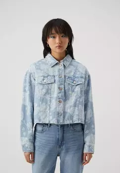 Джинсовая куртка ONLWONDER JACKET ONLY Petite, светло-голубой деним