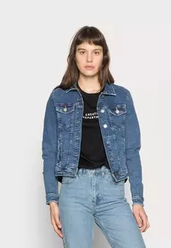Джинсовая куртка ONLY ONLTIA, цвет medium blue denim