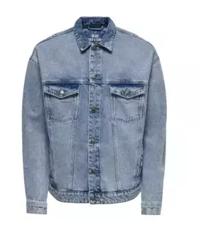 Джинсовая куртка Only & Sons, синий