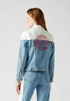 Джинсовая куртка ORIGINAL TRUCKER PIECED BONJOUR Levi's®, синий деним