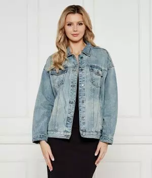 Джинсовая куртка Oversize fit Armani Exchange, синий