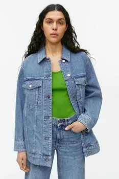 Джинсовая куртка оверсайз ARKET