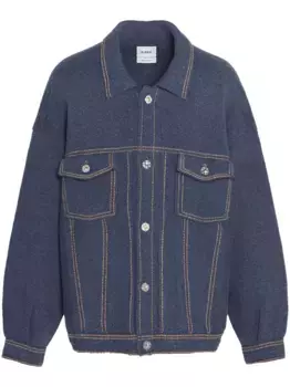 Джинсовая куртка оверсайз Barrie, синий