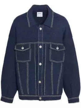 Джинсовая куртка оверсайз Barrie, синий