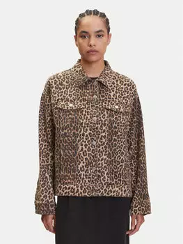 Джинсовая куртка оверсайз Tessa 10329961 Vero Moda, коричневый