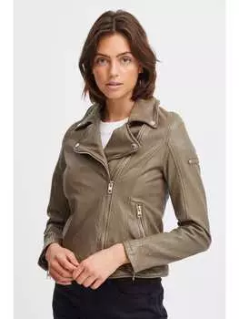 Джинсовая куртка Oxmo, коричневый